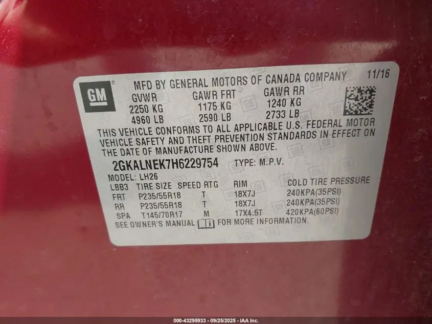 2017 GMC TERRAIN SLE-2