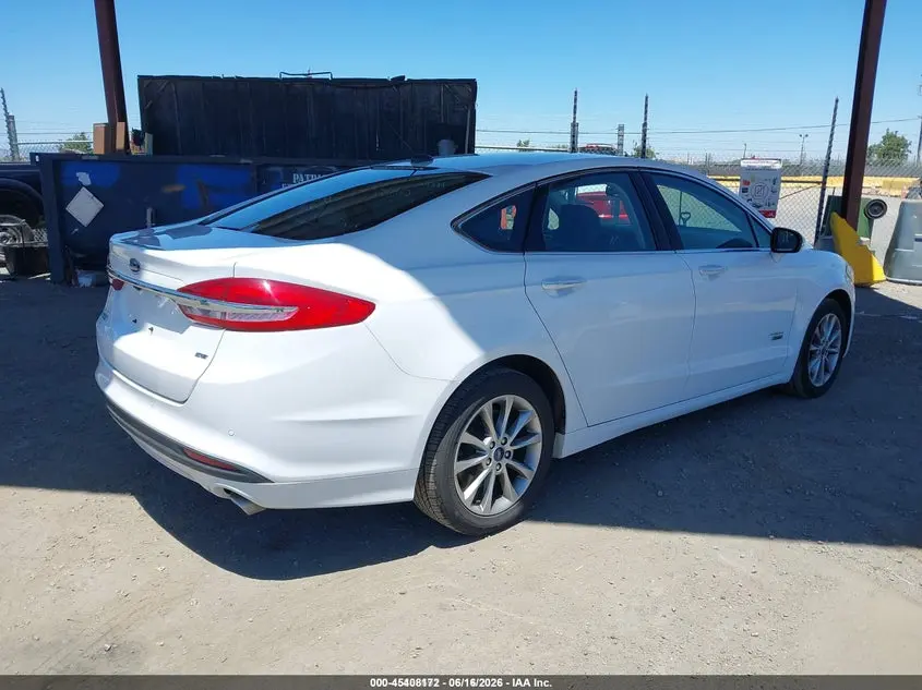 2018 FORD FUSION ENERGI SE LUXURY