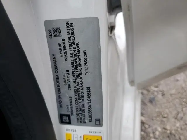 2020 CHEVROLET SPARK LS  