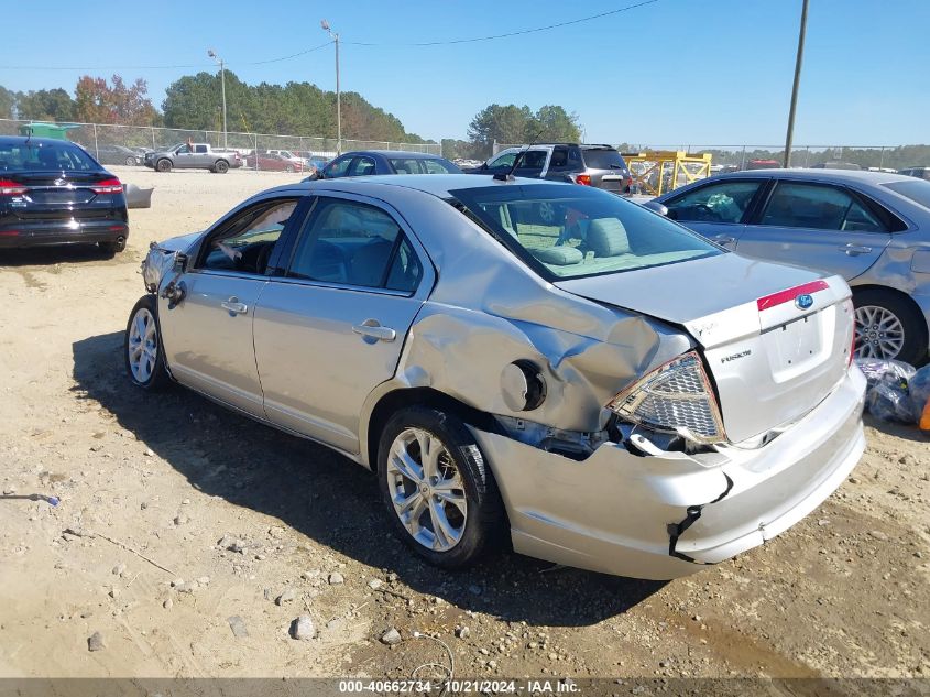 2012 FORD FUSION SE