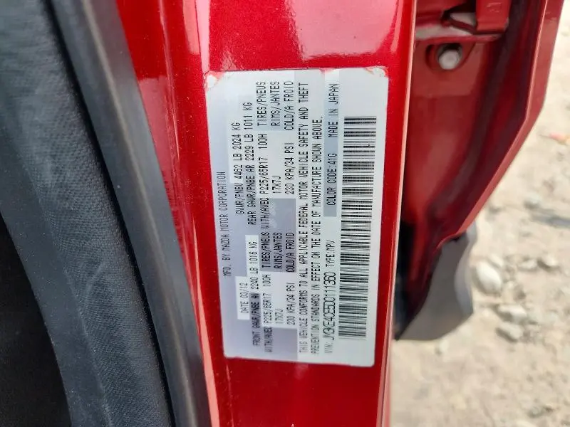 2013 MAZDA CX-5 TOURING  