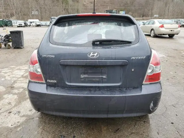 2010 HYUNDAI ACCENT BLUE