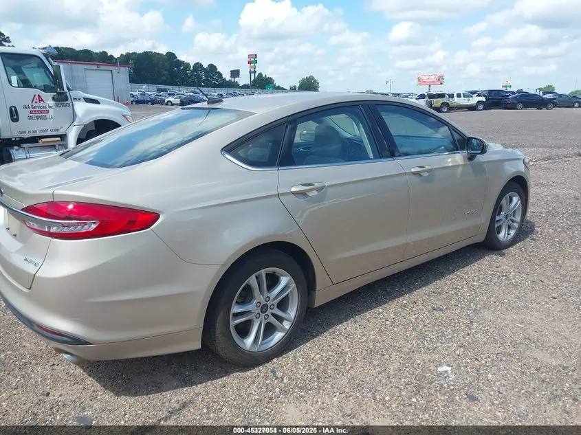 2018 FORD FUSION HYBRID S