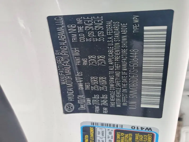 2025 HYUNDAI TUCSON SEL  