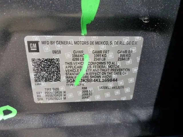 2019 CHEVROLET TRAX LS  