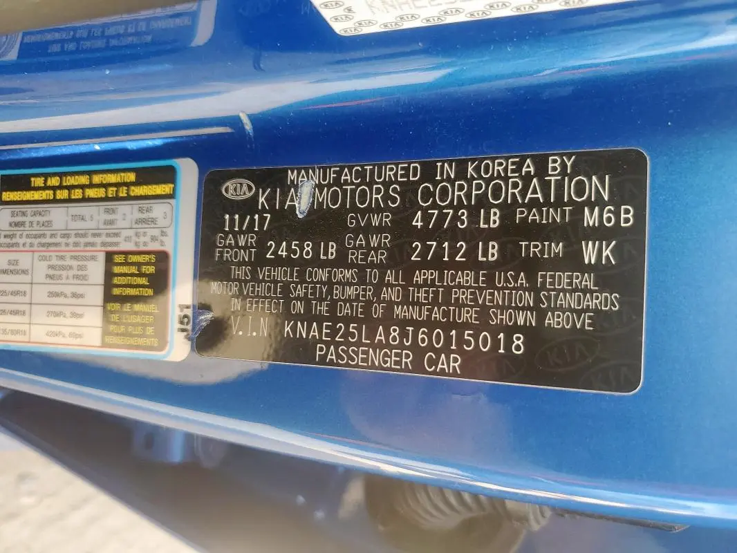 2018 KIA STINGER PREMIUM  