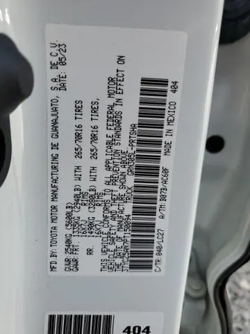 2023 TOYOTA TACOMA DOUBLE CAB  