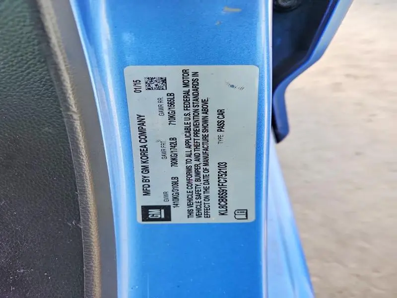 2015 CHEVROLET SPARK LS  