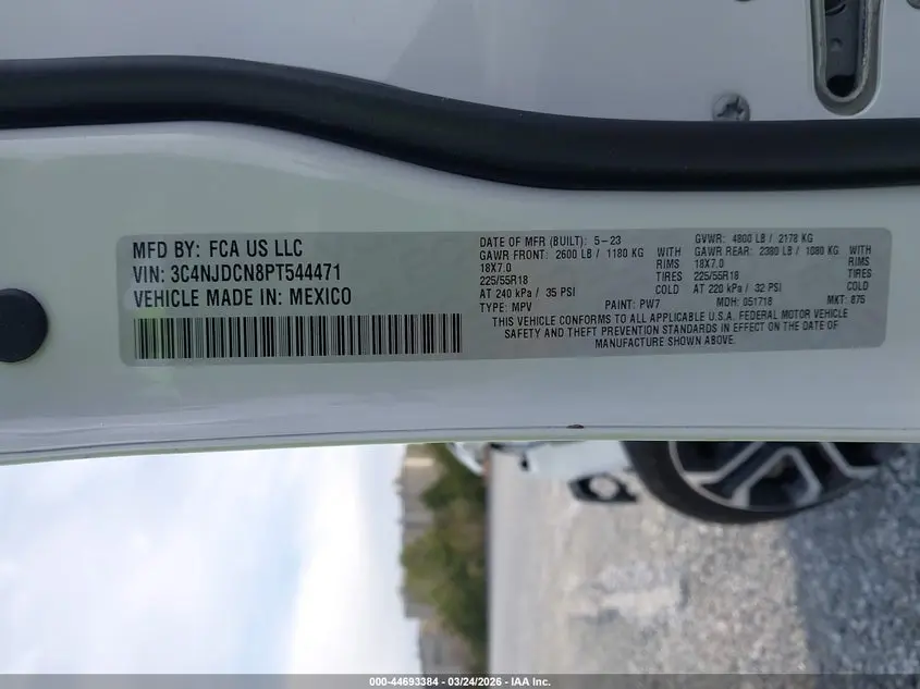2023 JEEP COMPASS LIMITED 4X4