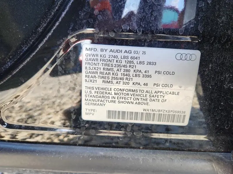 2025 AUDI Q4 E-TRON PRESTIGE  