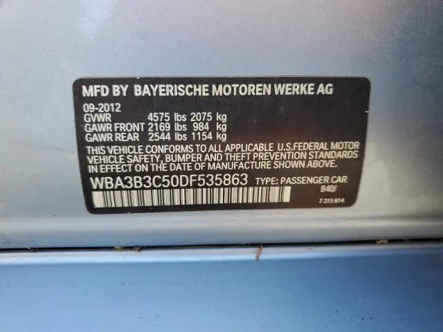 2013 BMW 328 XI  
