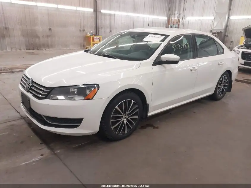 2015 VOLKSWAGEN PASSAT 1.8T S