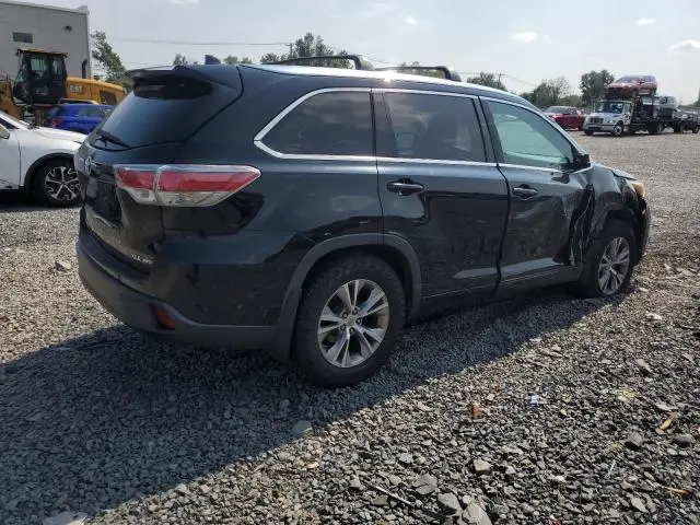 2015 TOYOTA HIGHLANDER XLE  