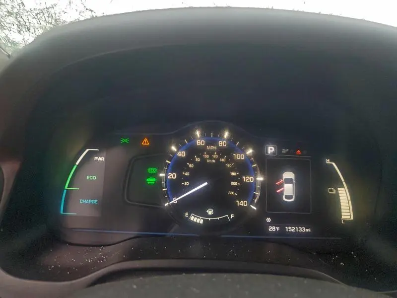 2019 HYUNDAI IONIQ BLUE  