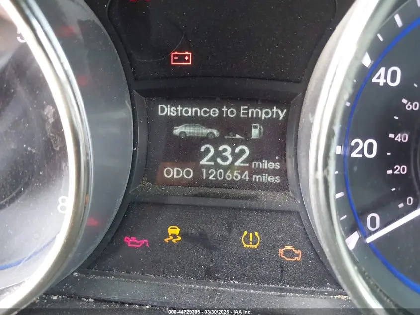 2012 HYUNDAI SONATA GLS