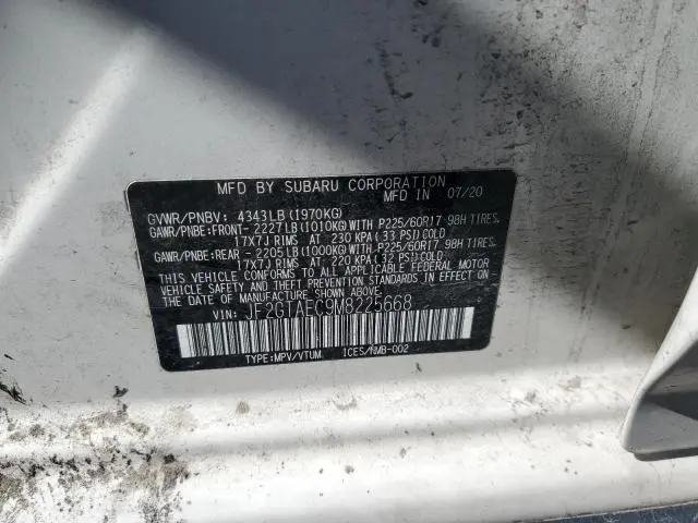 2021 SUBARU CROSSTREK PREMIUM  