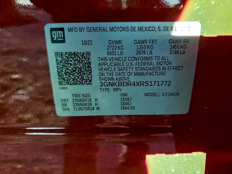 2024 CHEVROLET BLAZER 3LT  