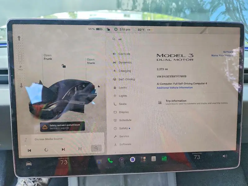 2026 TESLA MODEL 3   