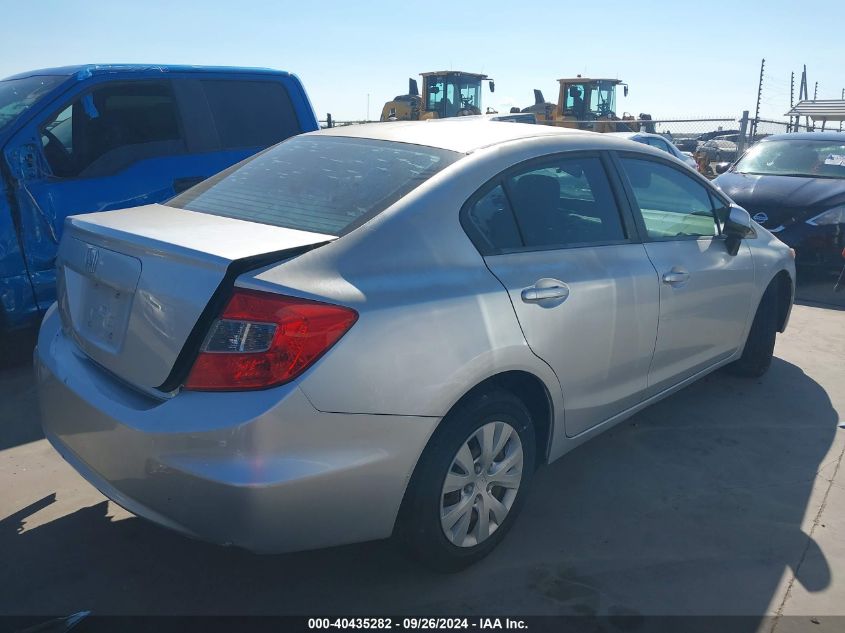 2012 HONDA CIVIC LX