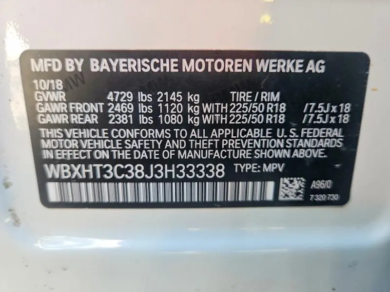 2018 BMW X1 XDRIVE28I  