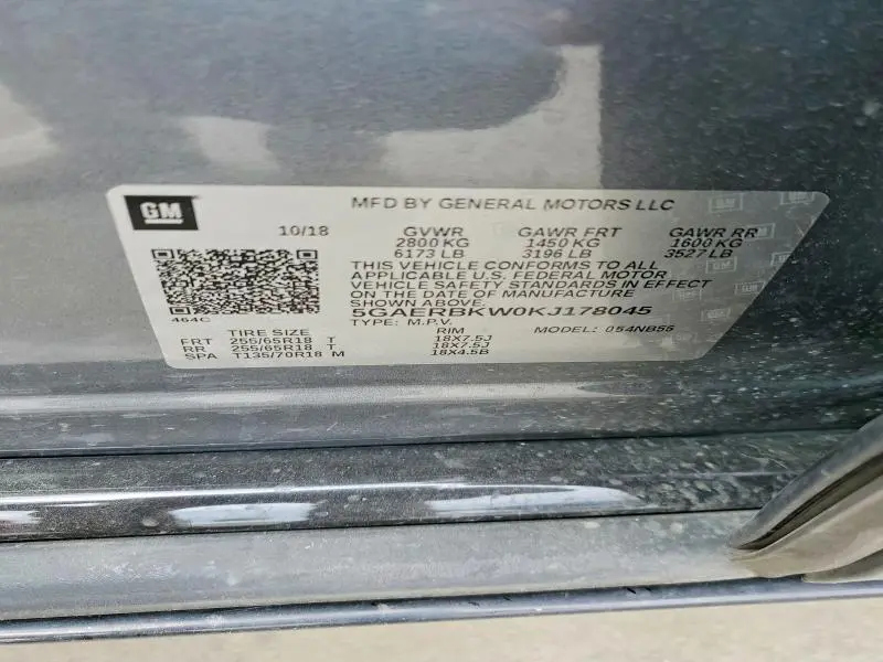2019 BUICK ENCLAVE ESSENCE  