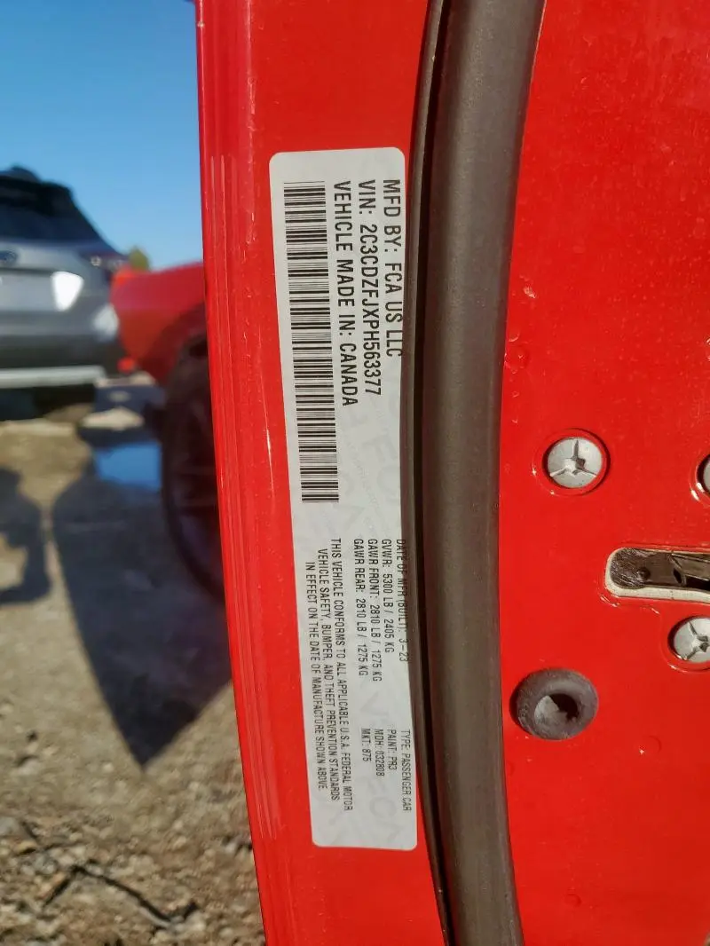 2023 DODGE CHALLENGER R/T SCAT PACK  