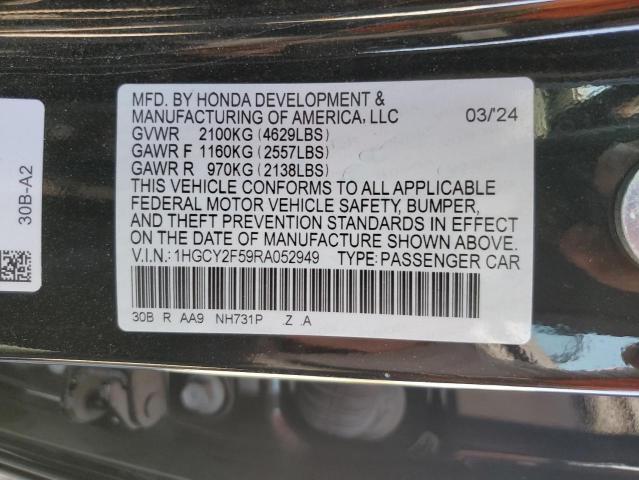 2024 HONDA ACCORD HYBRID SPORT