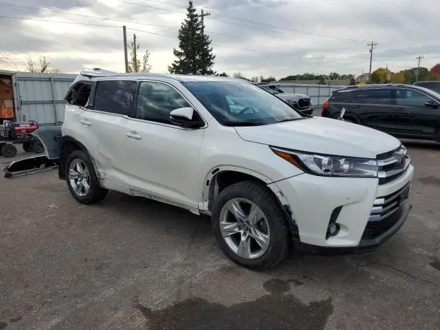 2019 TOYOTA HIGHLANDER LIMITED  