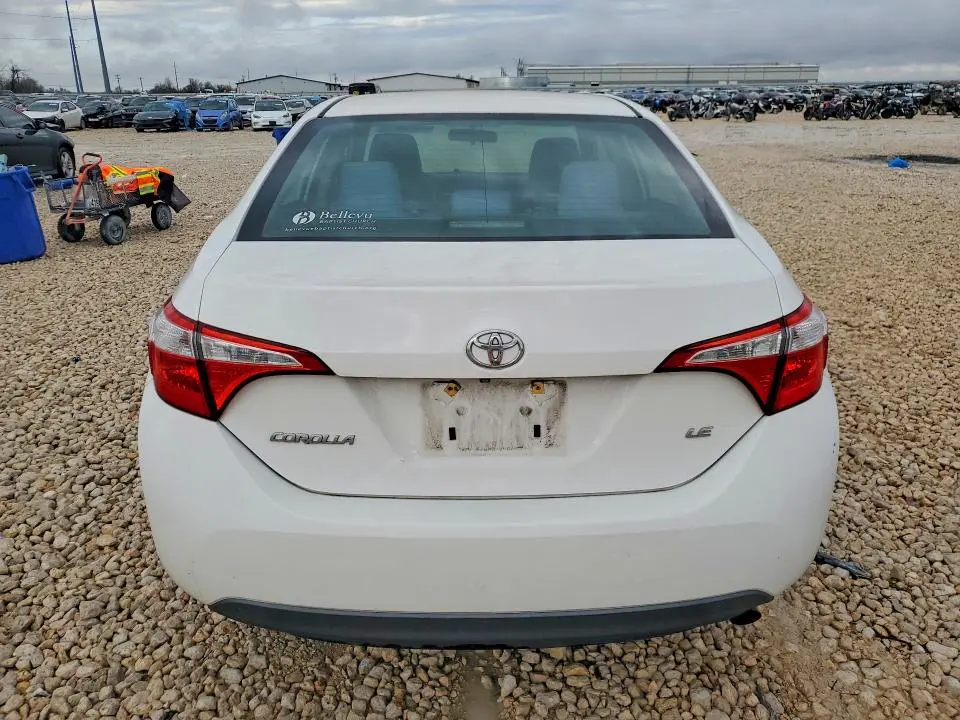 2016 TOYOTA COROLLA LE  