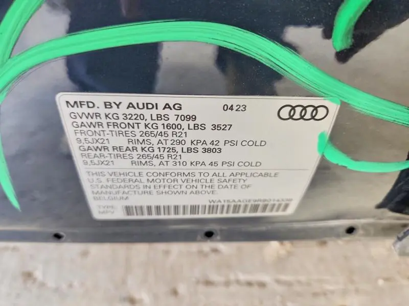 2024 AUDI Q8 E-TRON PREMIUM PLUS  