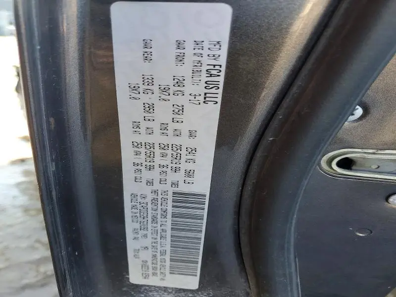 2017 DODGE JOURNEY GT  