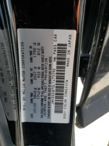 2020 MAZDA CX-3 SPORT  