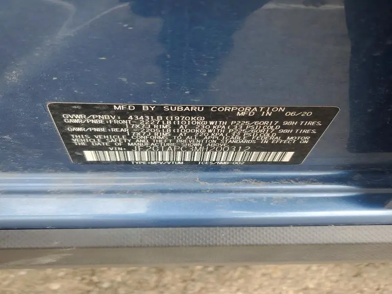 2021 SUBARU CROSSTREK PREMIUM  