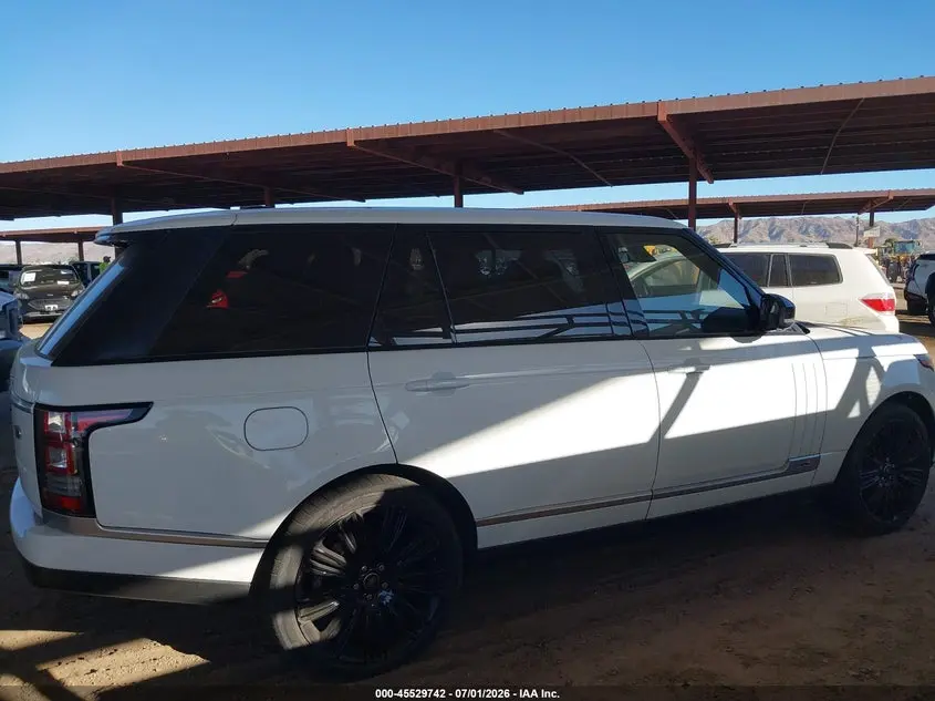 2015 LAND ROVER RANGE ROVER 5.0L V8 SUPERCHARGED