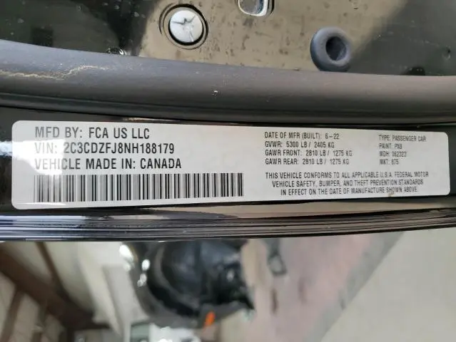 2022 DODGE CHALLENGER R/T SCAT PACK  