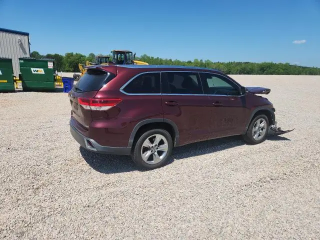 2018 TOYOTA HIGHLANDER LIMITED  
