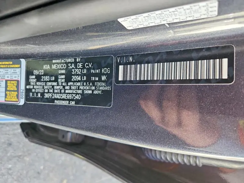2024 KIA FORTE LX  