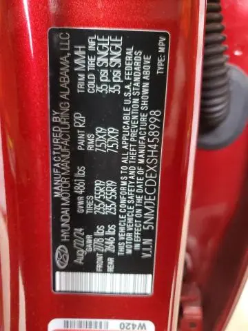 2025 HYUNDAI TUCSON LIMITED  