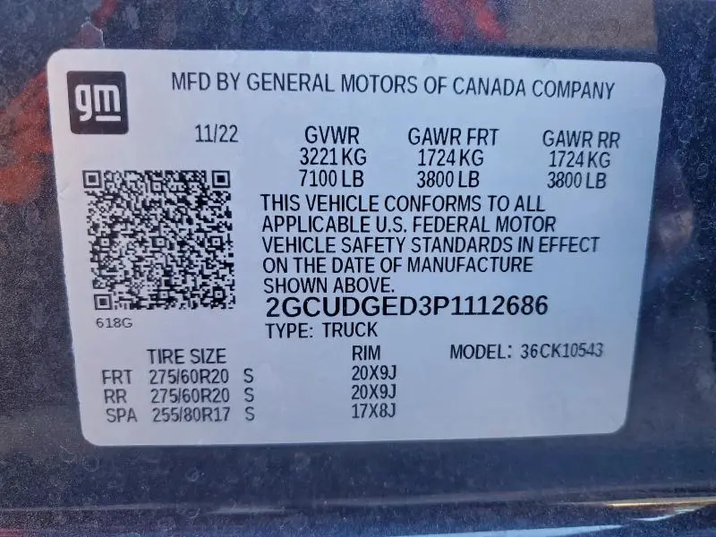 2023 CHEVROLET SILVERADO K1500 LTZ  