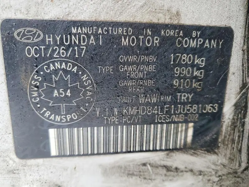 2018 HYUNDAI ELANTRA SEL  