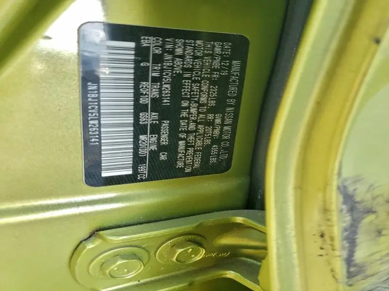 2020 NISSAN ROGUE SPORT S  