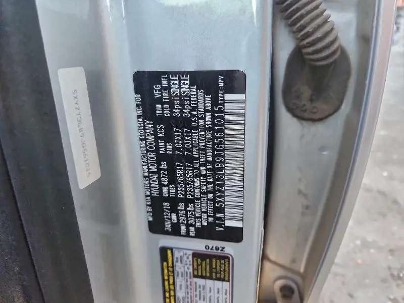 2018 HYUNDAI SANTA FE SPORT   