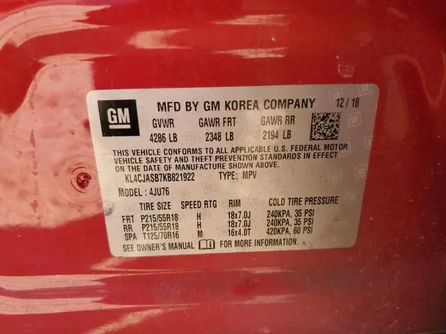 2019 BUICK ENCORE PREFERRED  