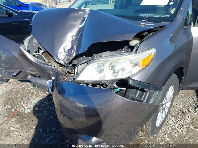 2013 TOYOTA SIENNA XLE V6 8 PASSENGER