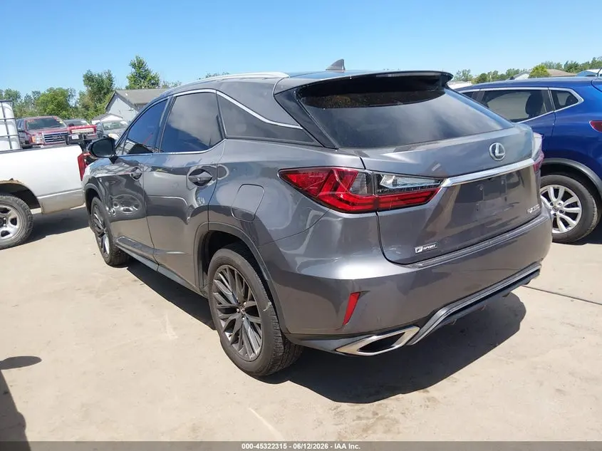 2017 LEXUS RX 350 F SPORT