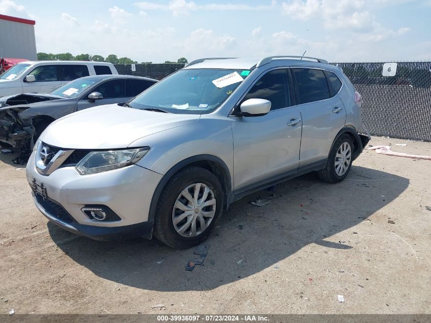 2016 NISSAN ROGUE S