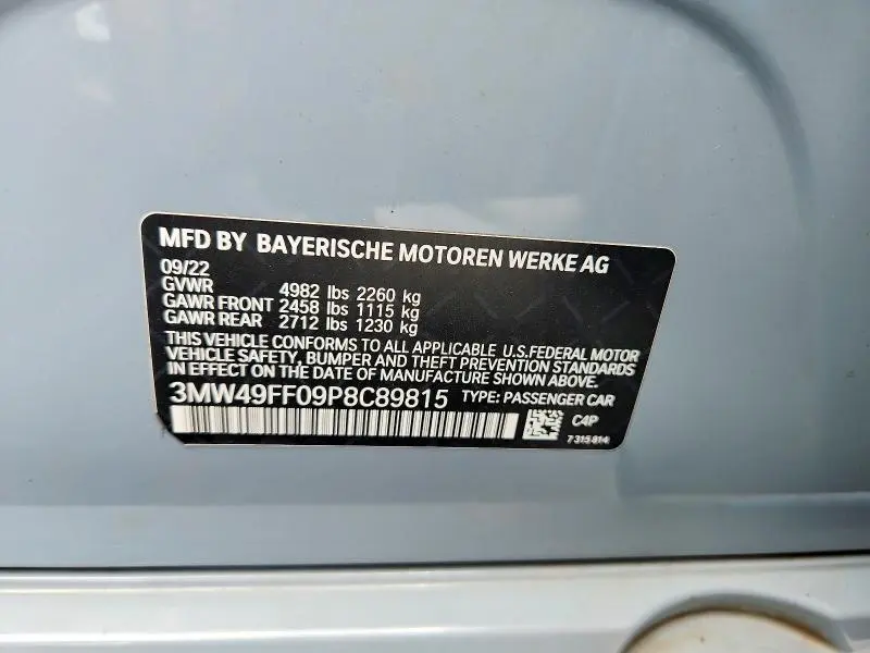 2023 BMW M340XI   