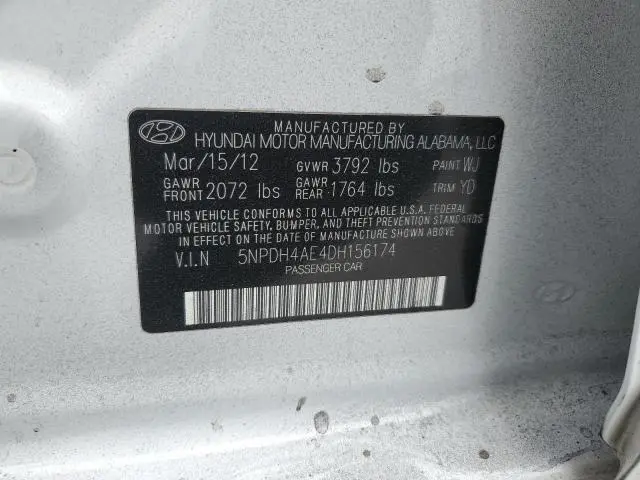2013 HYUNDAI ELANTRA GLS  