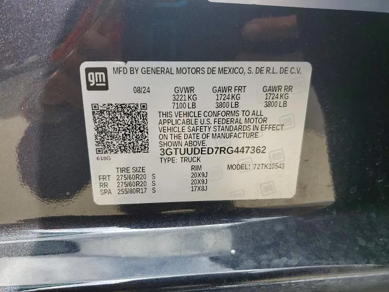 2024 GMC SIERRA K1500 SLT  