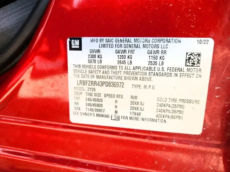 2023 BUICK ENVISION AVENIR  